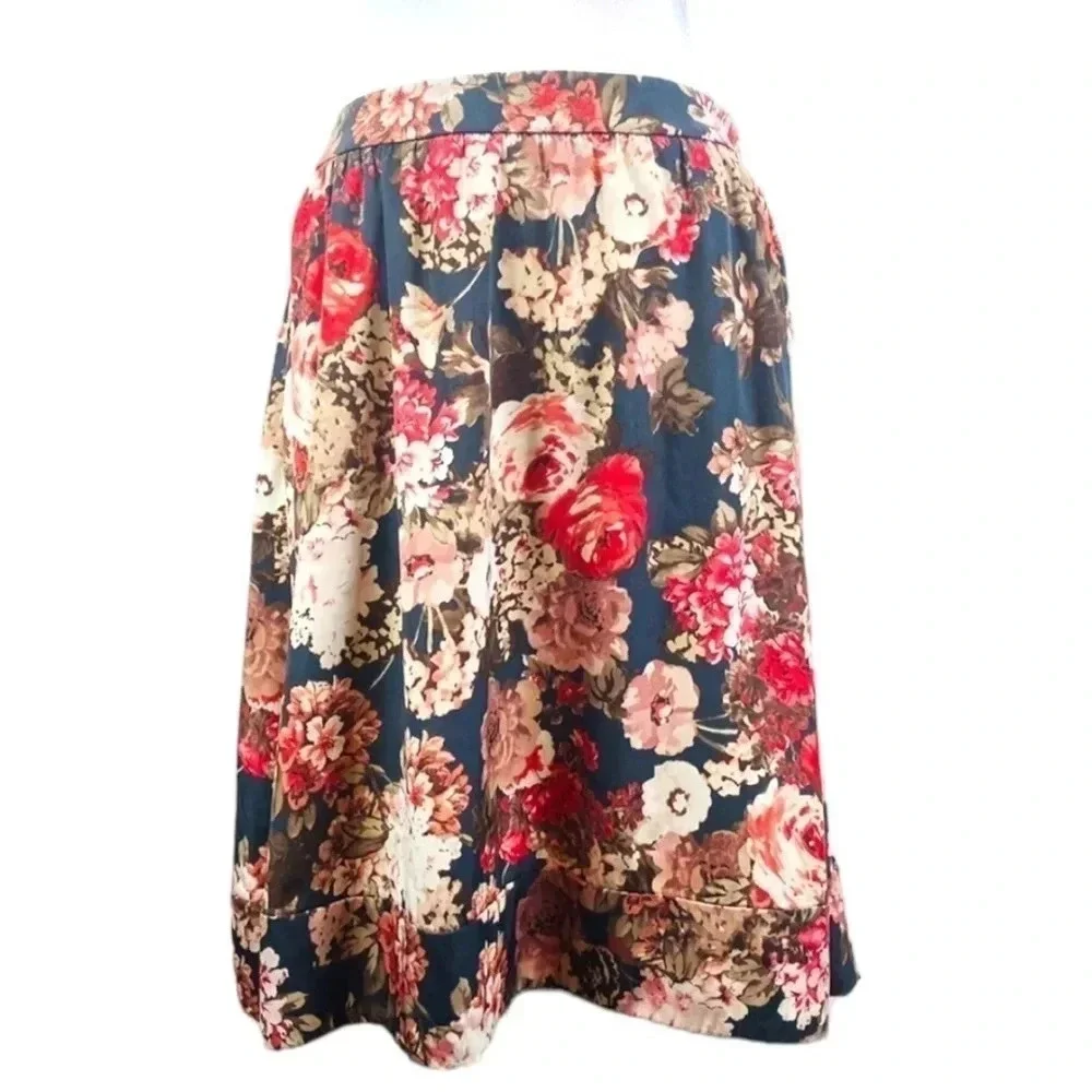 FLORAL Willow‎ & Clay skirt Size Medium